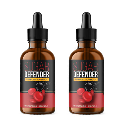 Sugar Defender, Sugar Defender Healthy Blood Sugar Support Supplement 2pk