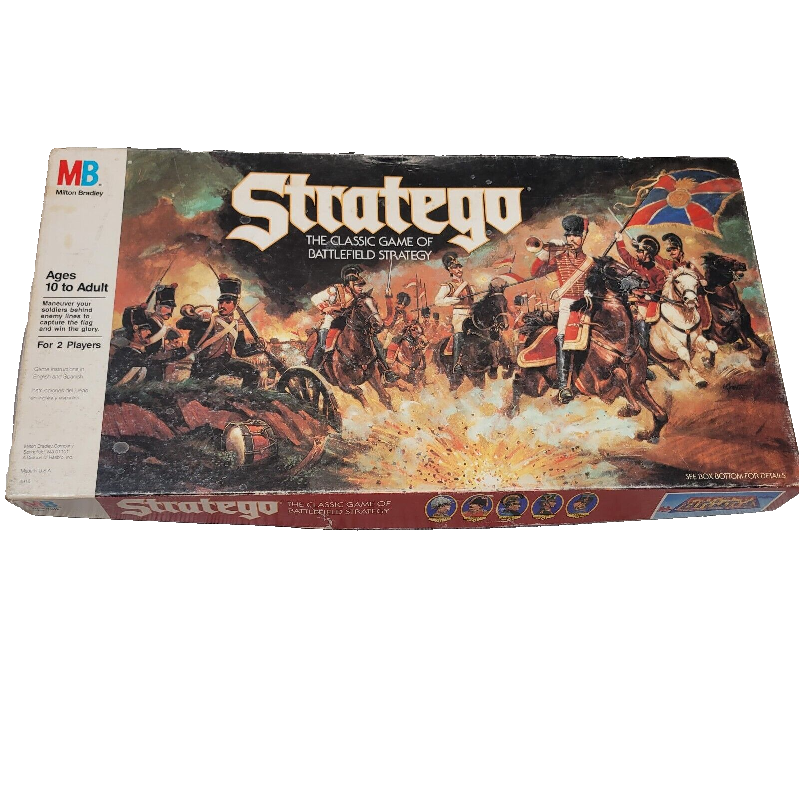 1986 Milton Bradley Battlefield Strategy Family Game Night