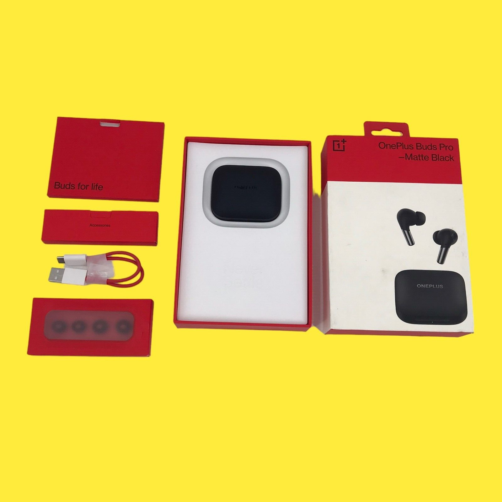 | With Charging Case (matte Black) #706
