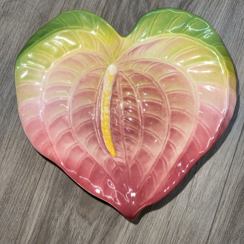 その他 1980s Taro & Anthurium Tropical Carving Anthurium Michelle x Zara x RC x King of Spades 4” – Rare