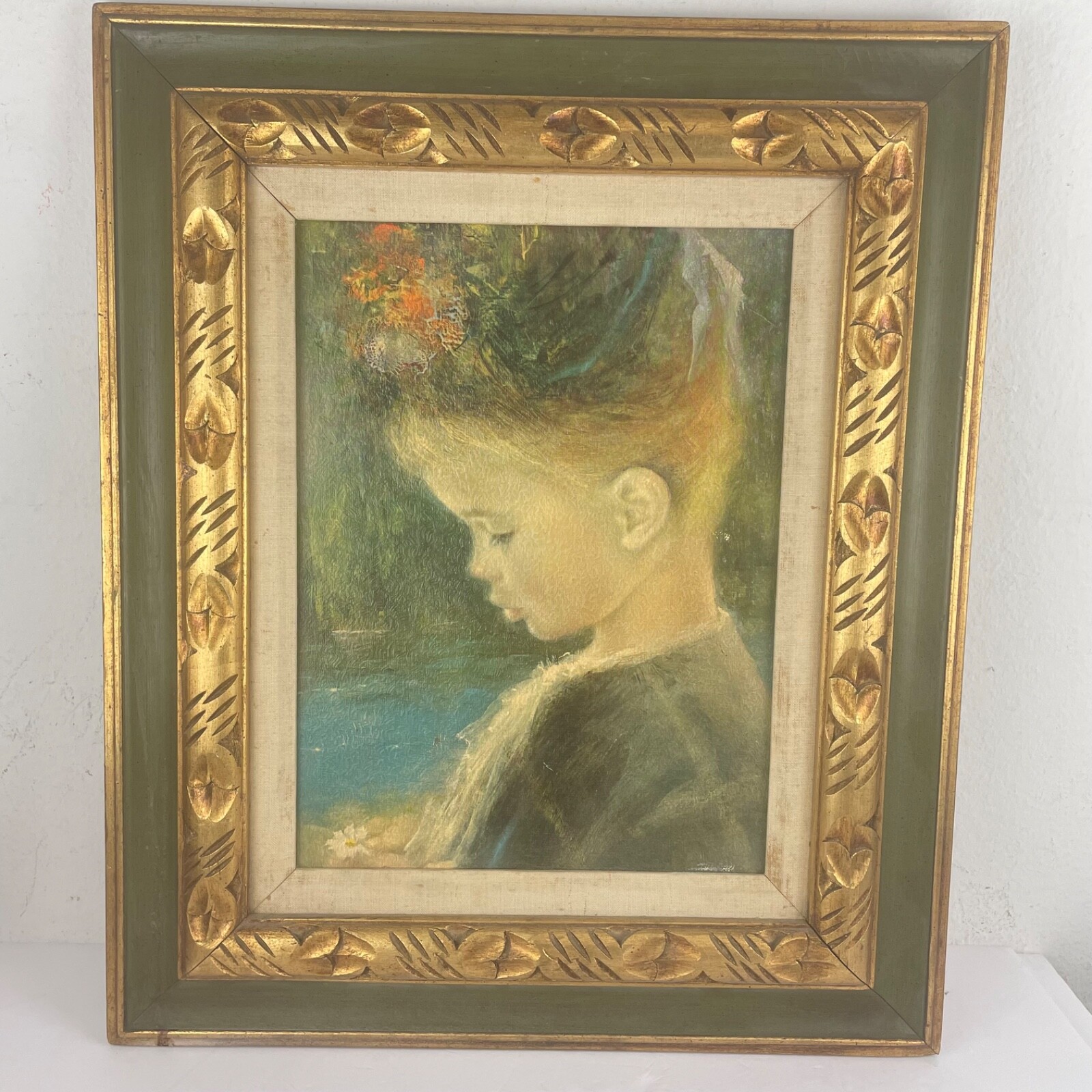Armando Gentilini 「Precious」　壁掛け画 Vintage Framed Litho 