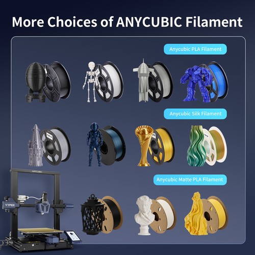 【Refurbished】Anycubic Vyper 3D Printer Auto leveling 245*245*260mm³ Build Size