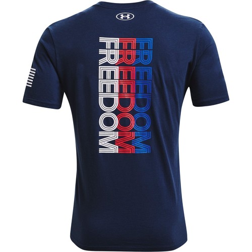 

[1362052-408] Футболка Mens Under Armour Freedom Back Lockup, Синий