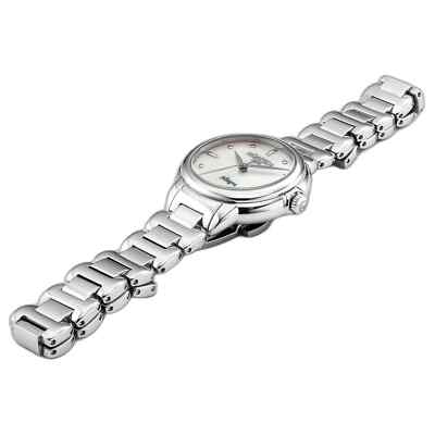 Pre-owned Roamer 977847 41 20 20 Women's Allegra Classic Wristwatch In Silver/white