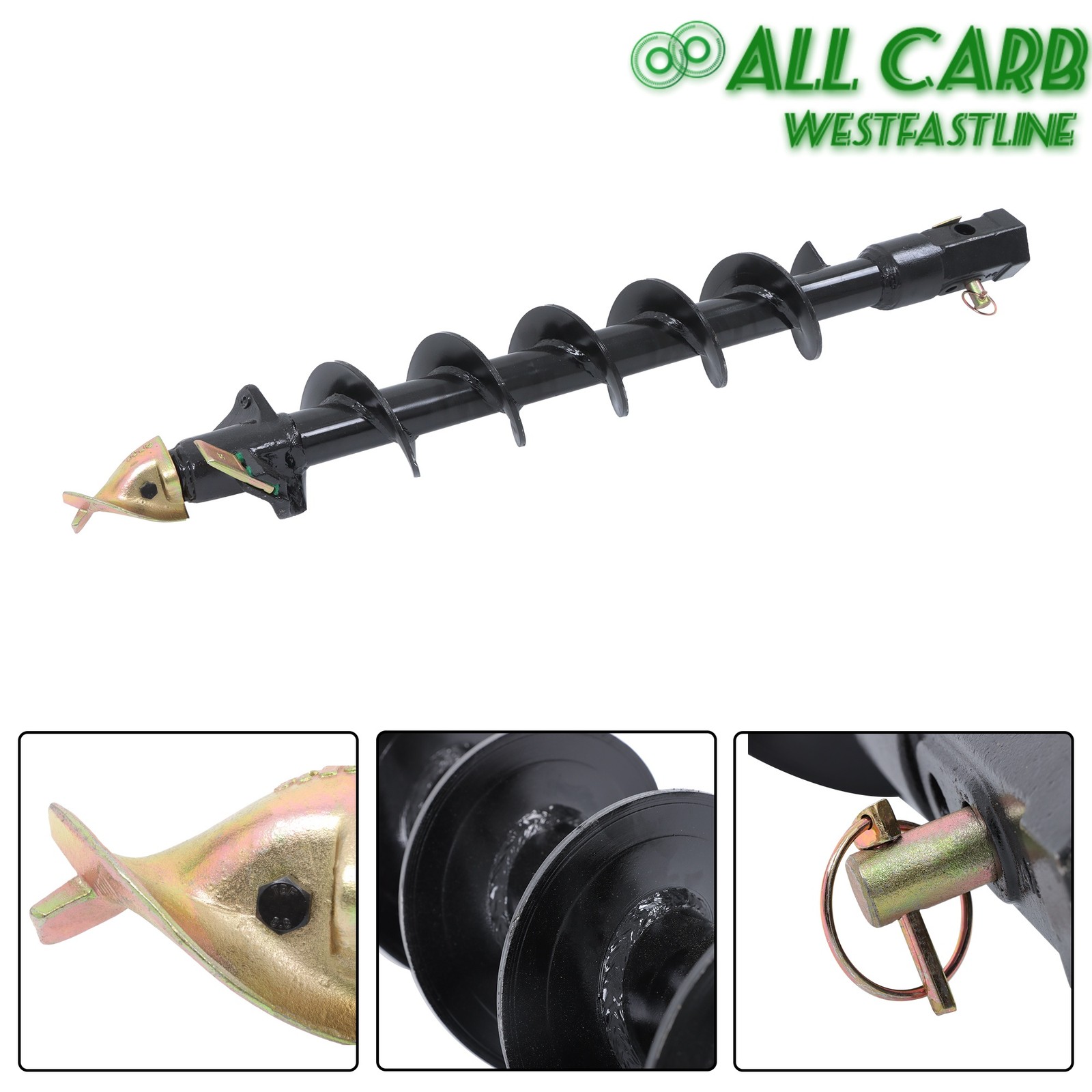 小物 niceness auger Seymour Iwan Post Hole Auger Adjusts to 6