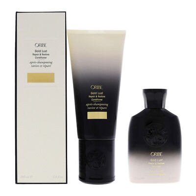 Gold Lust Repair & Restore Shampoo & Conditioner 2 Pc Kit by Oribe for Unisex