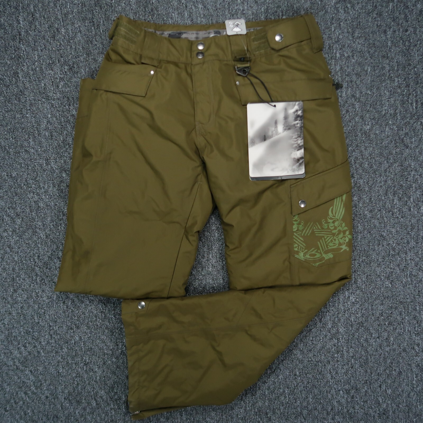 patagonia スノーボードパンツ オリーブグリーン Green Patagonia Gore-Tex Powder Bowl Ski Snow Pants Men's