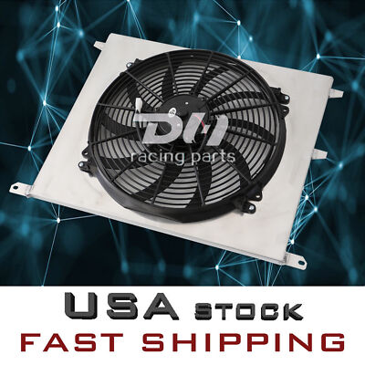 For Radiator BMW 3Series 318 320 323 325 328 Z3 M3 Z36 E30 E36 88-99 Shroud Fans