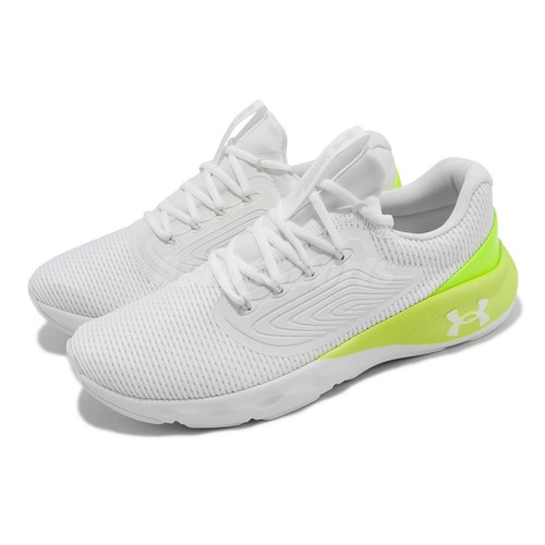 

Мужские спортивные кроссовки Under Armour Charged Vantage 2 White Green 3024873-107, Белый, Charged Vantage 2