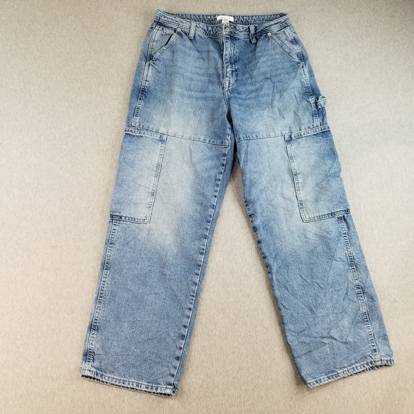 Forever 21 Jeans Womens Sz 29 VTG Med Wash 100% Cotton Normcore Cute Trendy Nice