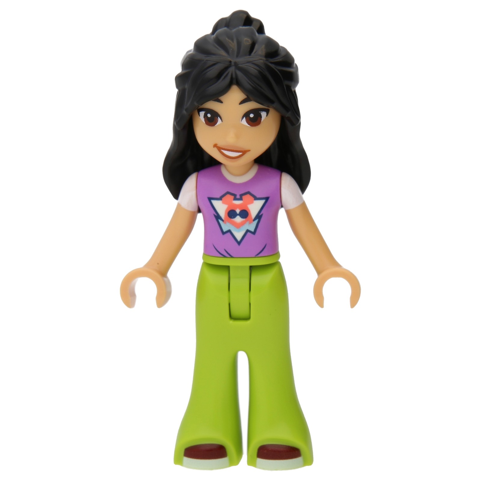 Friends Liann - Medium Lavender Top,  Lime Trousers…