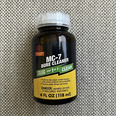 Shooters Choice MC-7 Bore Cleaner Pro-Care System Step 1 of 3 Clean 4 Oz Bottle