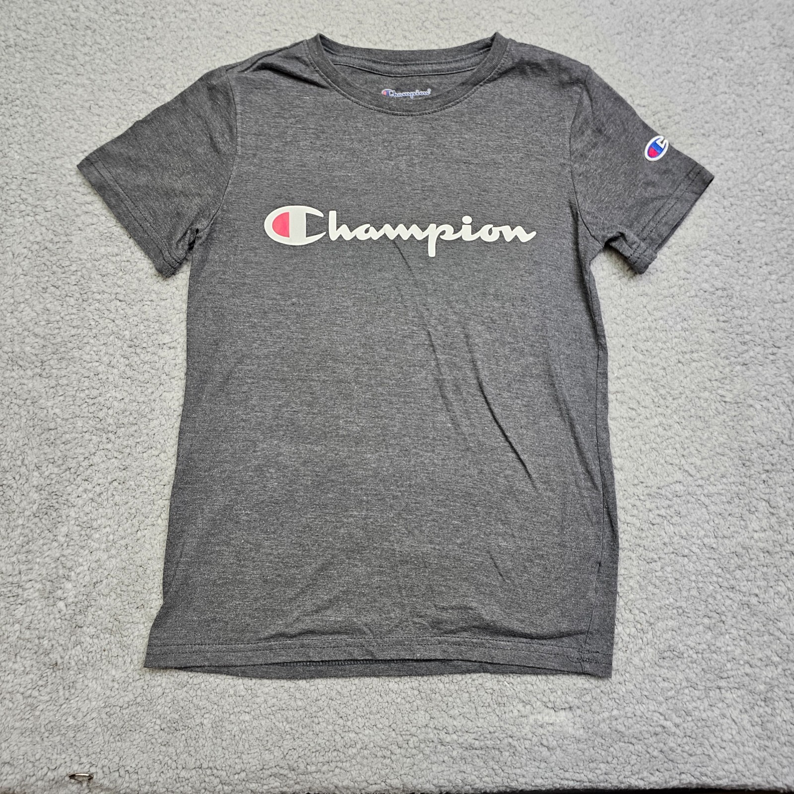 2枚　 Champion AcademyCotton Gray TシャツXL 2枚 Champion AcademyCotton Gray TシャツXL