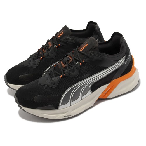 

Мужские кроссовки Puma Pwrframe Aerogram Blaze Black Vibrant Orange Cross Training 387038-02, Черный, Pwrframe Aerogram Blaze