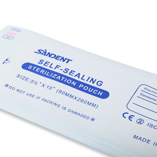 200pcs Dental Self-Sealing Sterilization Pouch Bags for Instrument Self-Seal Bag
