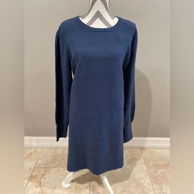 Dalia Blue Sweater Dress, women s plus size XXL, NWT