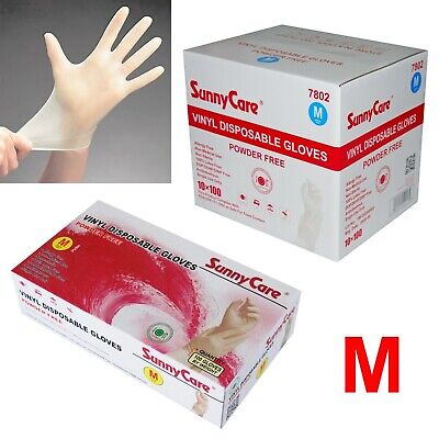 SunnyCare #7802 Powder Free Vinyl Gloves Food Service (Latex