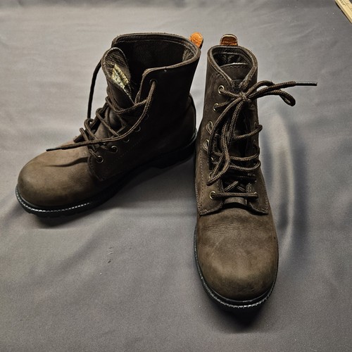 Timberland Boots Size 6.5 Work Leather SN 11373 4140 | eBay