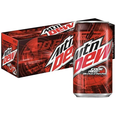 Pick Your Mountain Dew 12 Pack Flavor Soft Drinks Mtn Dew Soda Assorted 12oz Can