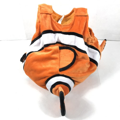 Disney Store Finding Nemo 3D Plush Costume Size 3T With Hat