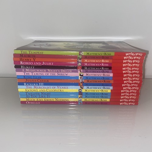 Shakespeare Stories Series 16 Picture Books by Andrew