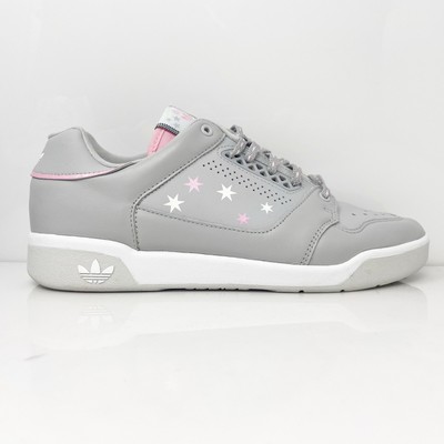 

Adidas Womens Slamcourt EF2088 Серые повседневные кроссовки, размер 8,5, Серый, Slamcourt