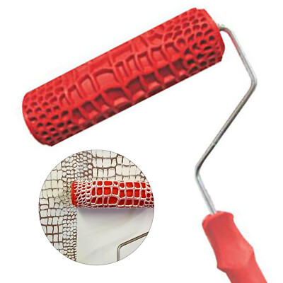 7'' Patterned Paint Roller for Wall Decoration Classic Brick Embossing Texture