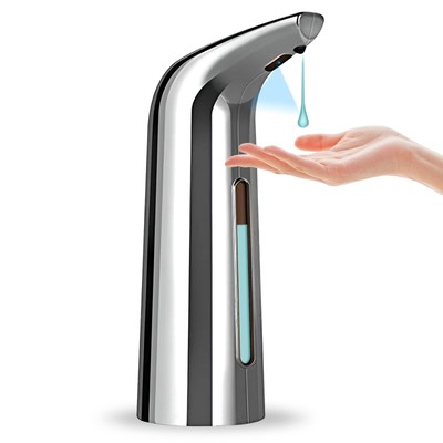 Automatic Soap Dispenser Touchless Battery Operated Electric 14oz/400ml Liquid H