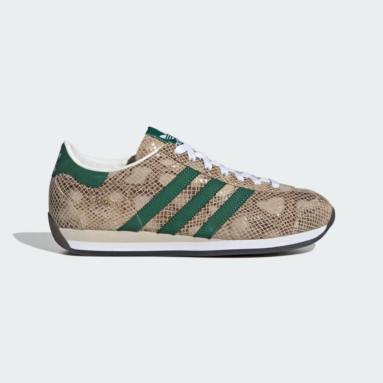 Adidas Originals Country JAPAN Shoes in Alumina / Dark Green