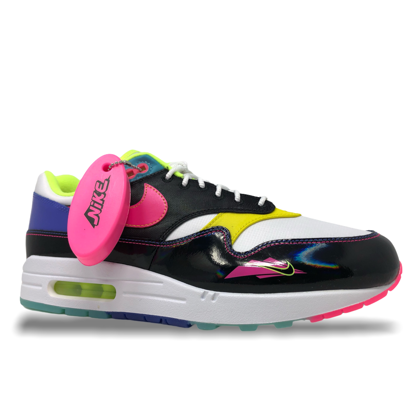 【NIKE】☆スニーカー☆ Nike Air Max 1 Men's Shoes Nike Air Max 1 Mens Running/Lifestyle Shoes Size 9.5 Black