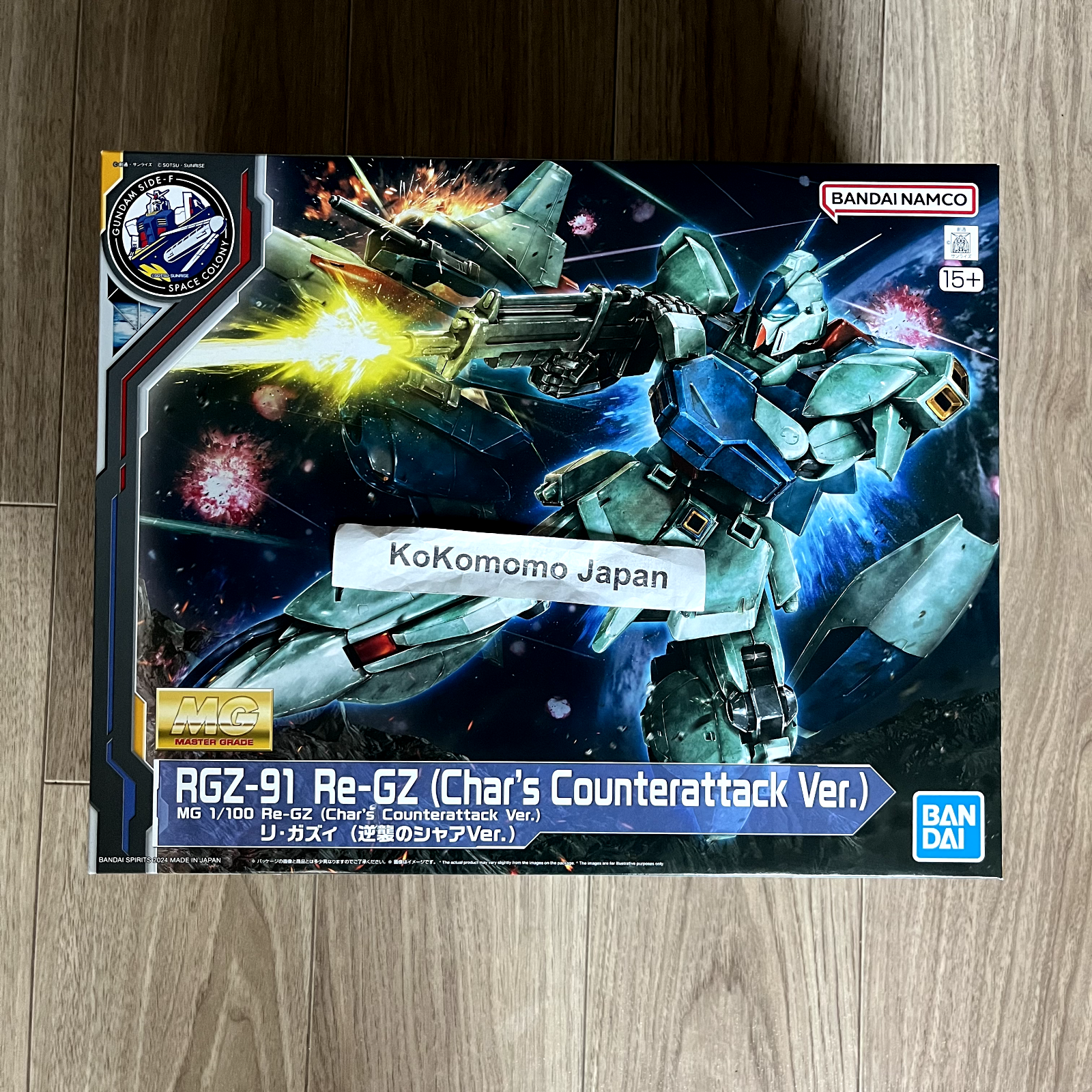 MG 1/100 Re-GZ (Char's Counterattack Ver.) GUNDAM SIDE-F