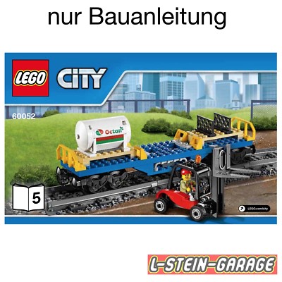 LEGO  Bauanleitung, Bauplan, Anleitung 60052 Nr.5 NEU