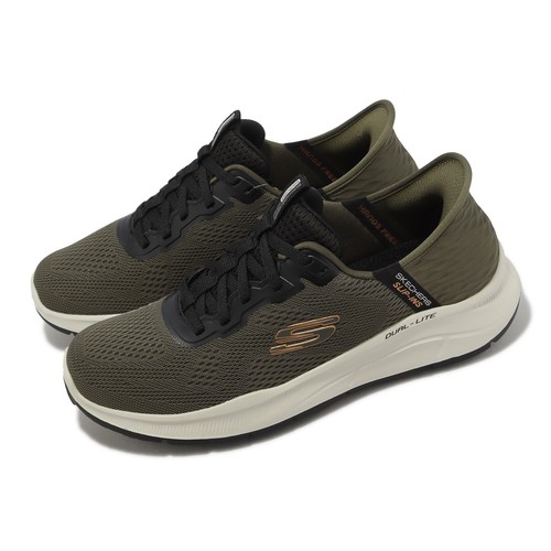 

Мужские повседневные слипоны Skechers Equalizer 5.0-Standpoint оливково-черного цвета 232460-OLBK, Зеленый, Equalizer 5.0-standpoint Slip-ins