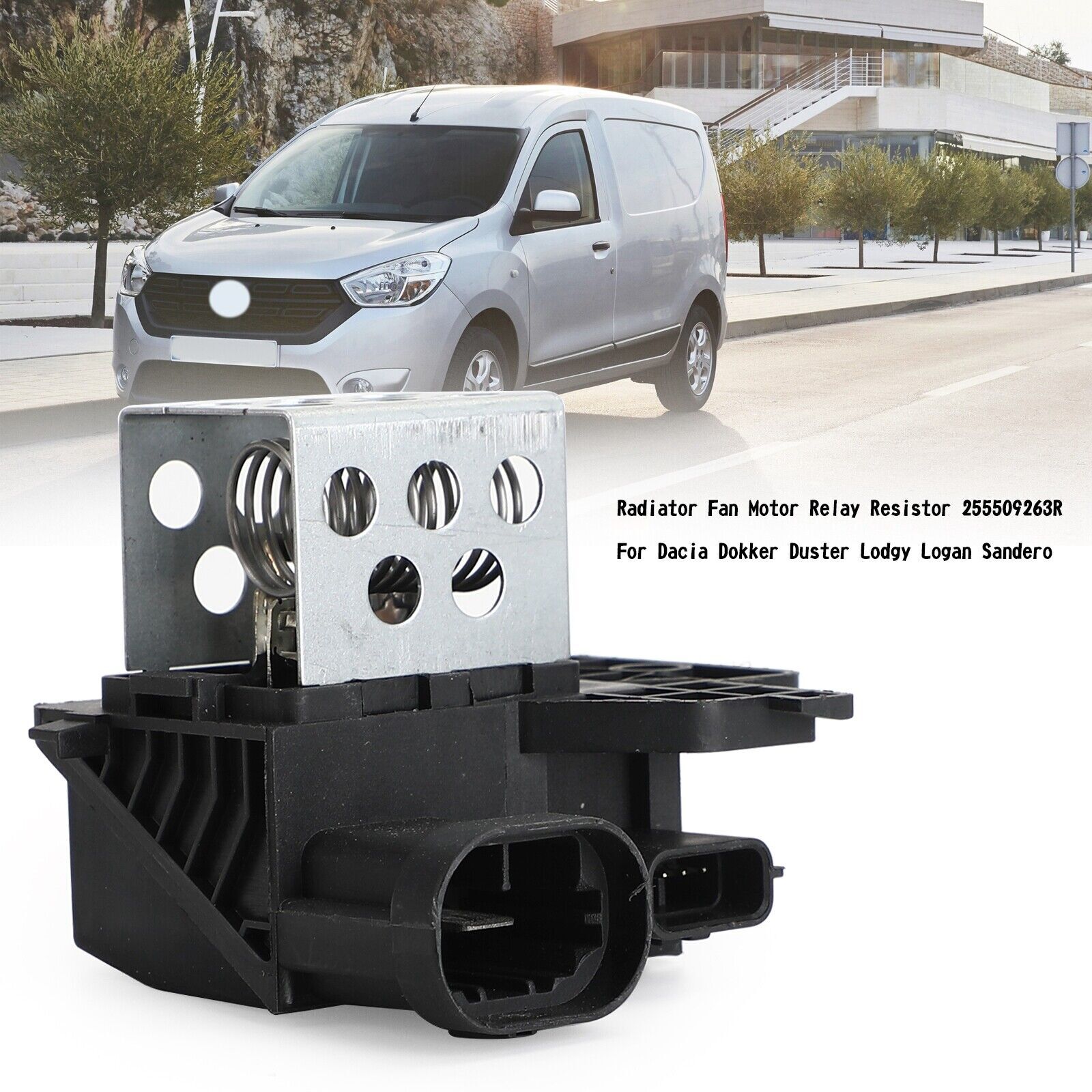 Radiator Fan Motor Relay Resistor 255509263R For Dacia  display picture 2