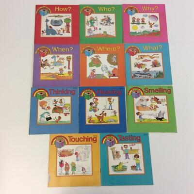 Troll Science Discovery Toys Question Book Vintage 1st 2nd Grade 11 Picture Lot