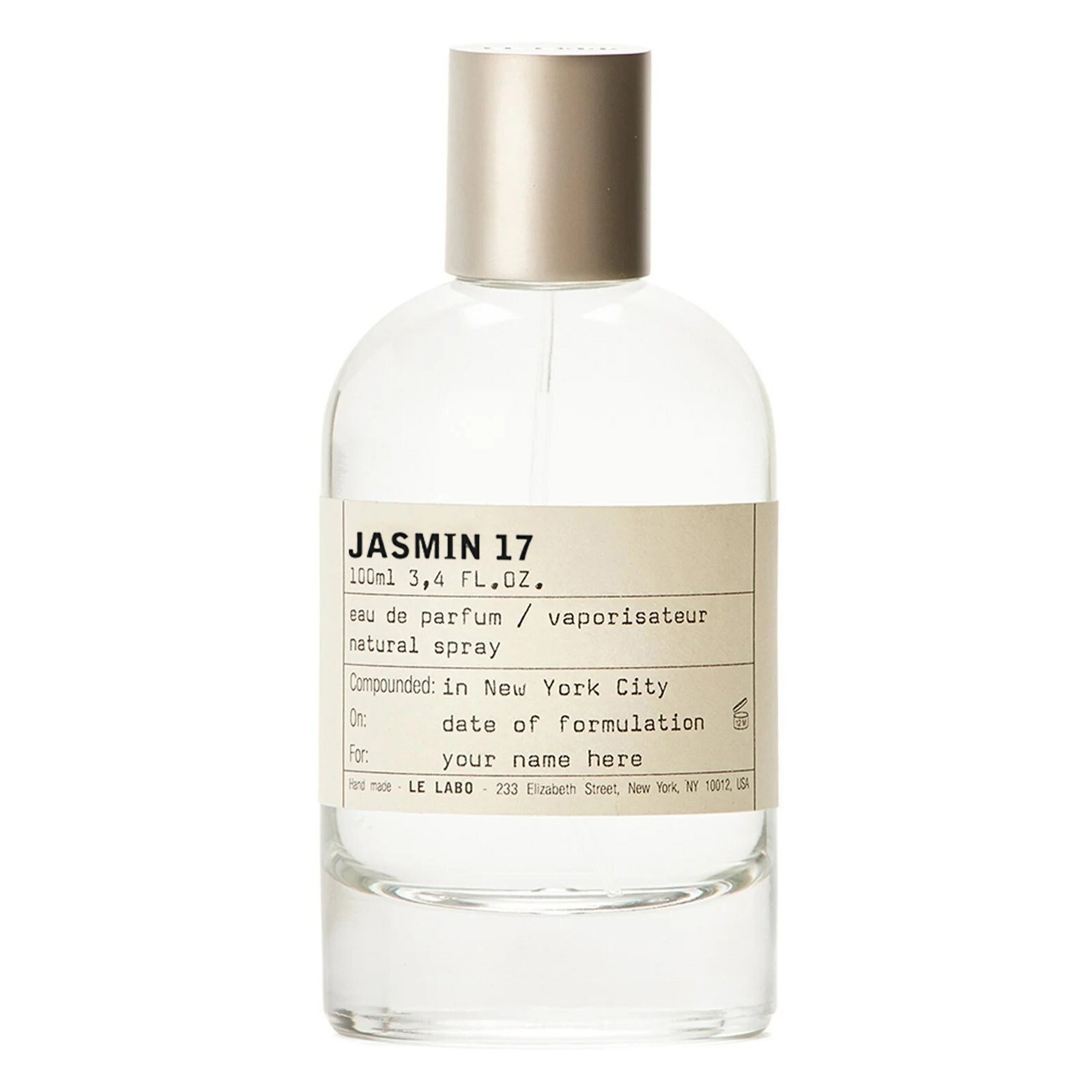 香水(ユニセックス) LELABO JASMIN 17 Le Labo Jasmin 17- Eau de Parfum 100ml New In Box Sealed UK