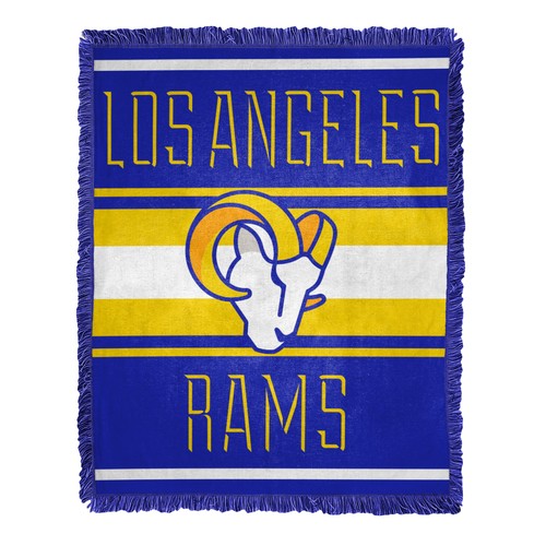 Тканое жаккардовое одеяло Northwest NFL Los Angeles Rams Nose Tackle