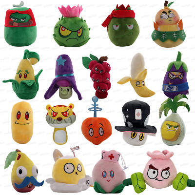2024 Plants VS Zombies PVZ Plush Plant Figure Gift Toys Stuffed Animal Soft Doll
