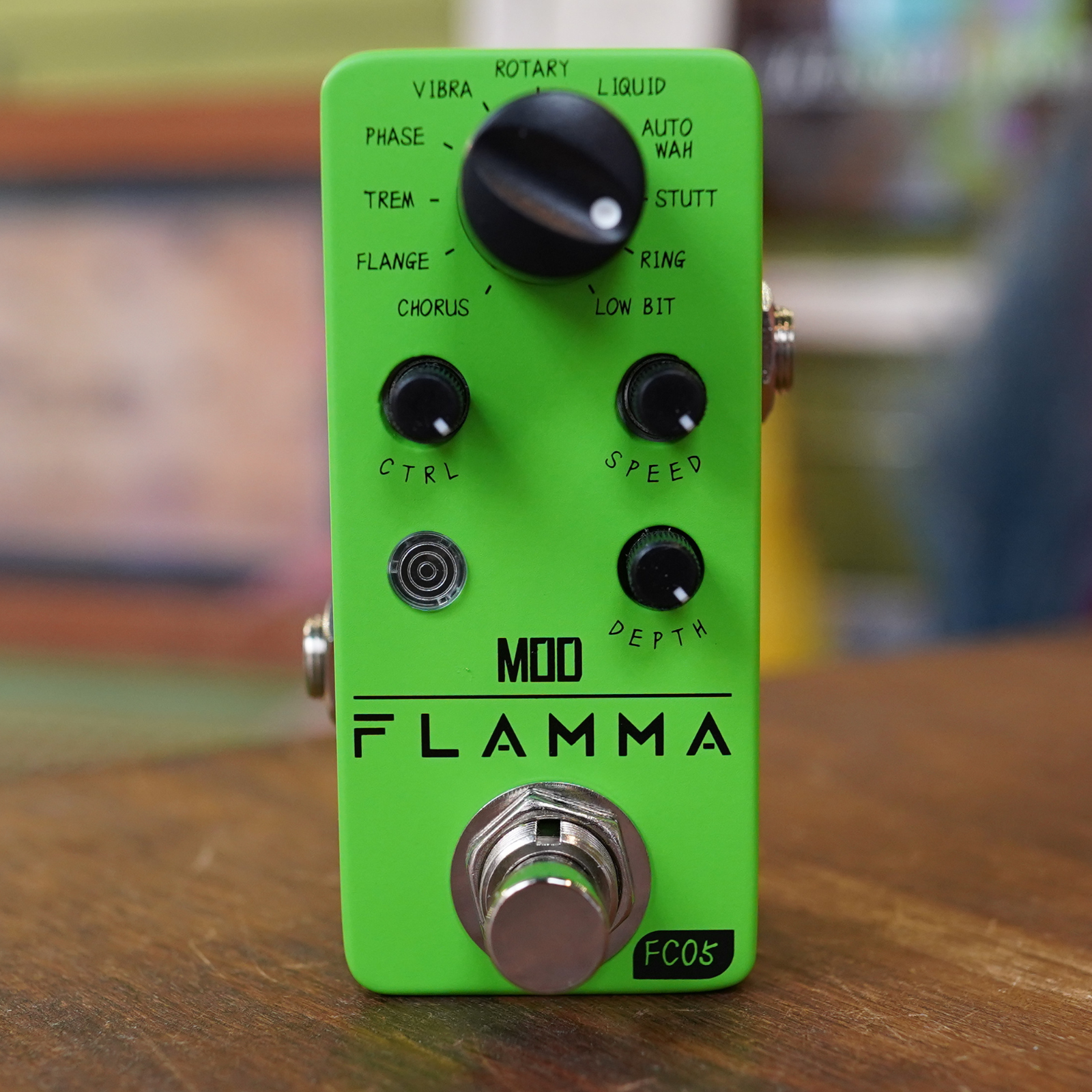 FLAMMA FC05 Mini Modulation Pedal Chorus Flanger Tremolo