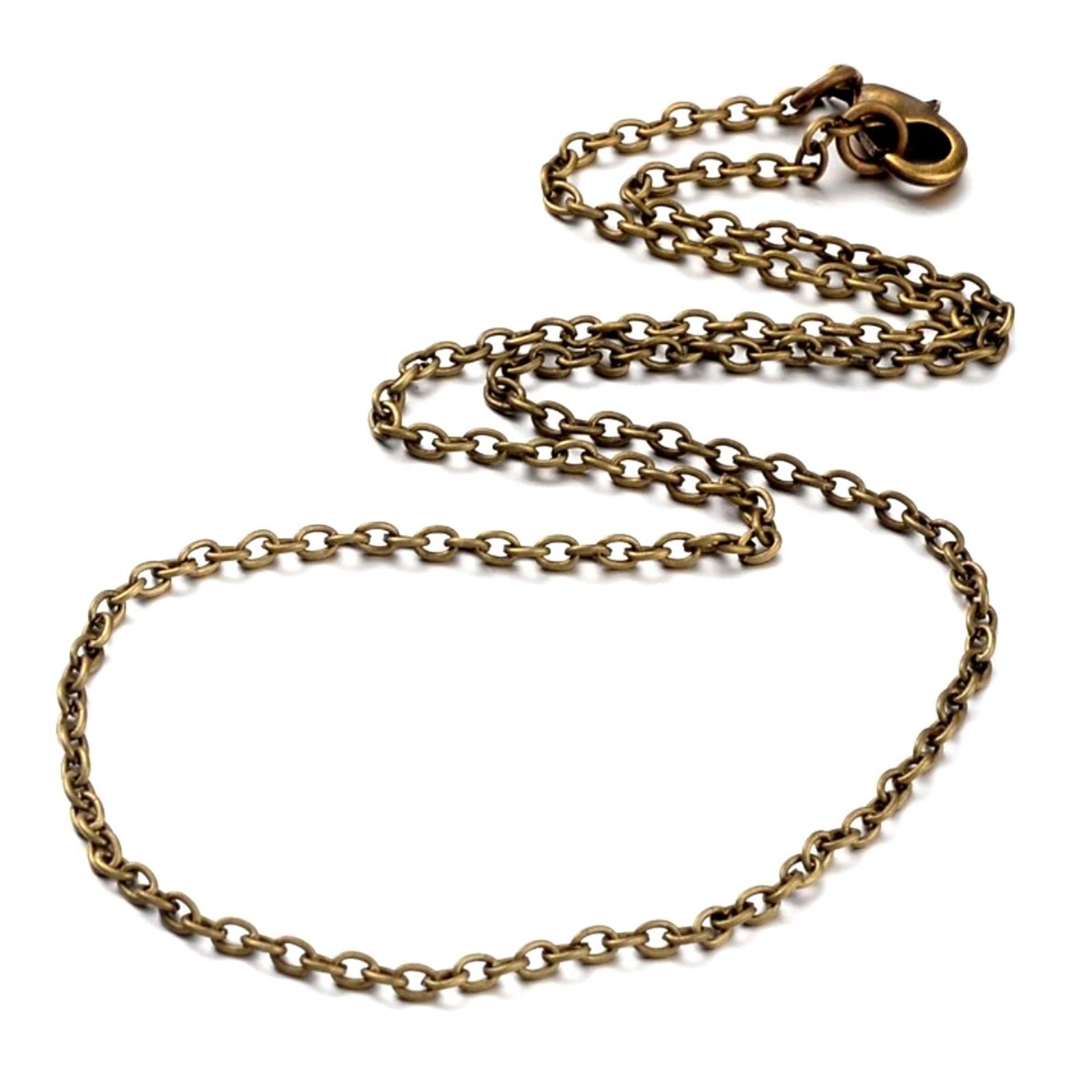 Vintage Brass Necklace Chains Vintage Brass Necklace Chains