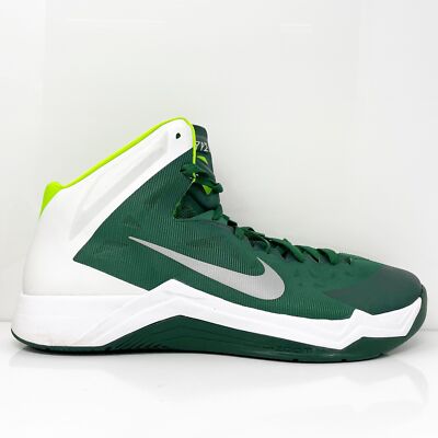

Мужские баскетбольные кроссовки Nike Zoom Hyperquickness 599420-300 зеленые, размер 17, Зеленый, Zoom Hyperquickness