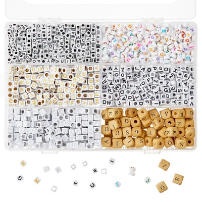 Craft Mixed Alphabet Beads Mix by Bead Landing 