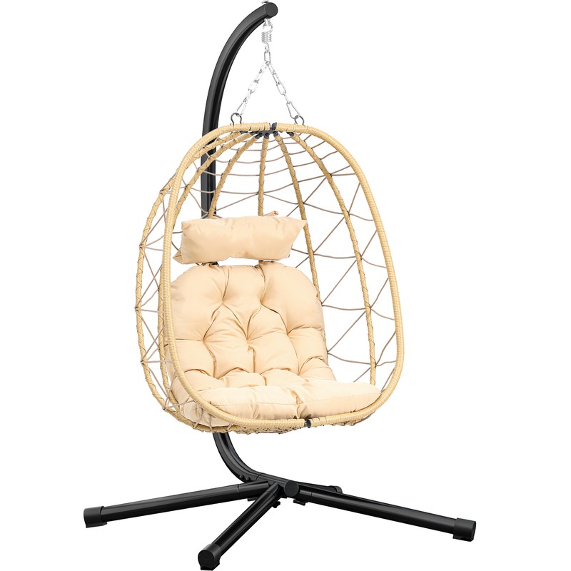 Rattan egg chair