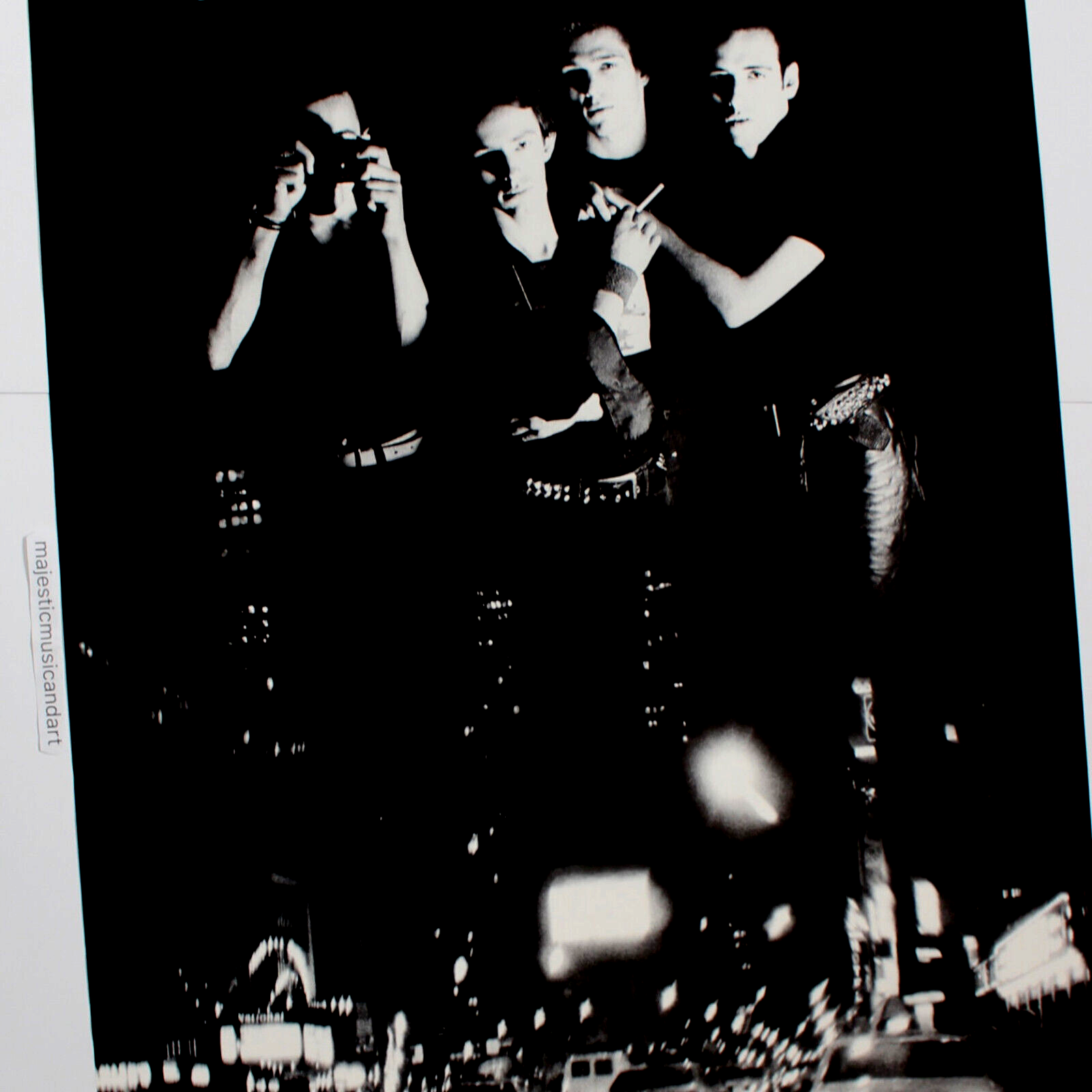 THE CLASH NEW YORK CITY ORIGINAL PROMO POSTER NYC EX RARE THE CLASH NEW YORK CITY ORIGINAL PROMO POSTER NYC EX RARE