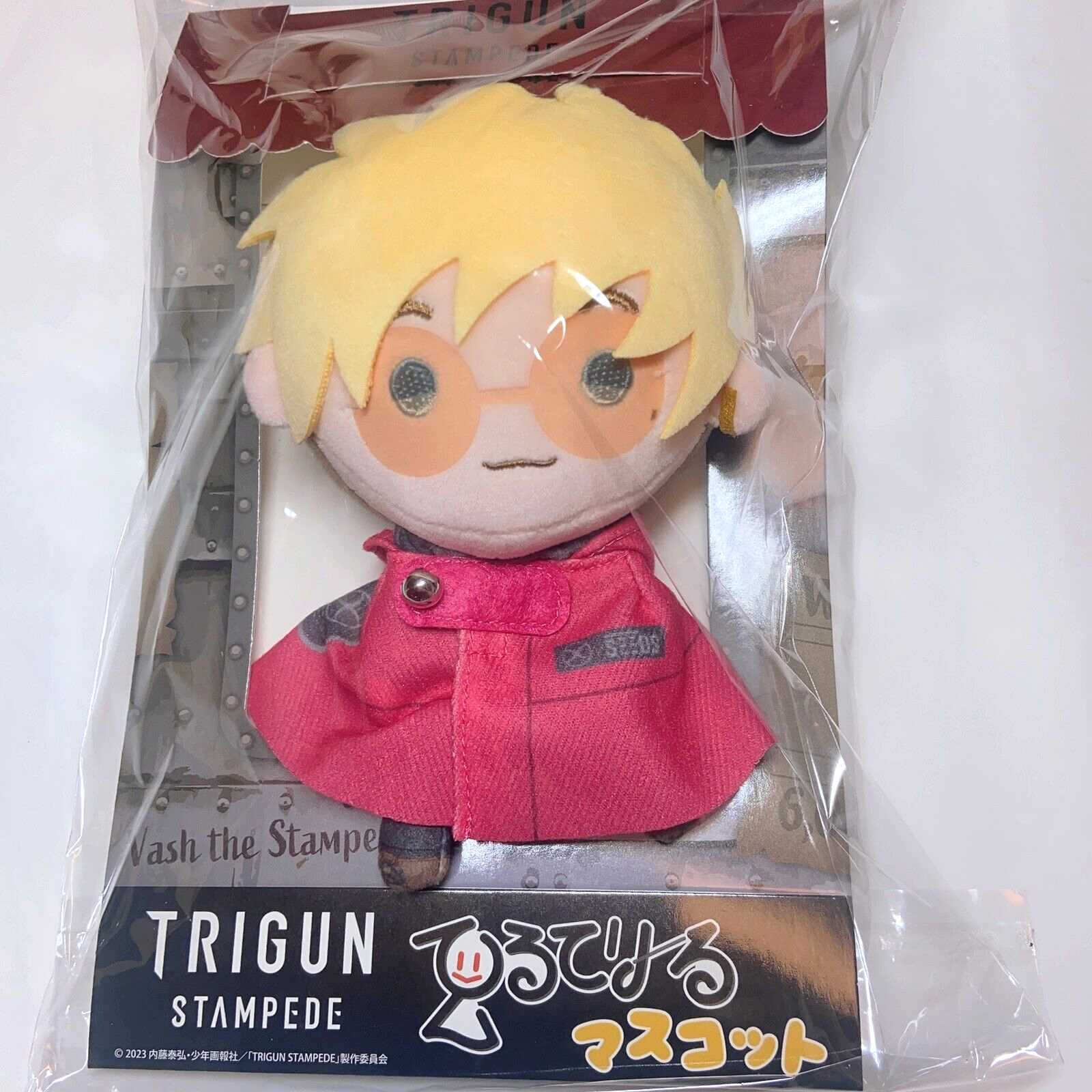 Trigun Stamped 2023 Teruteriru Plush Doll Vash The Stampede Red