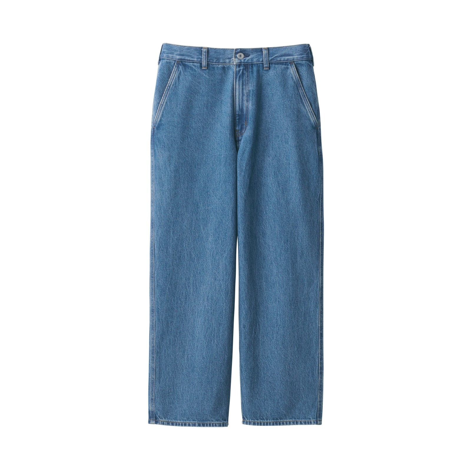 【I AM MARI】Haibeul Cotton Wide Banding Denim Pants I AM MARI】Haibeul Cotton Wide Banding Denim Pants (I AM