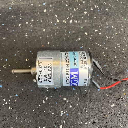 GGM Micro Brush Gear Motor - Model KGC-3429 - OPEN BOX (NEW)