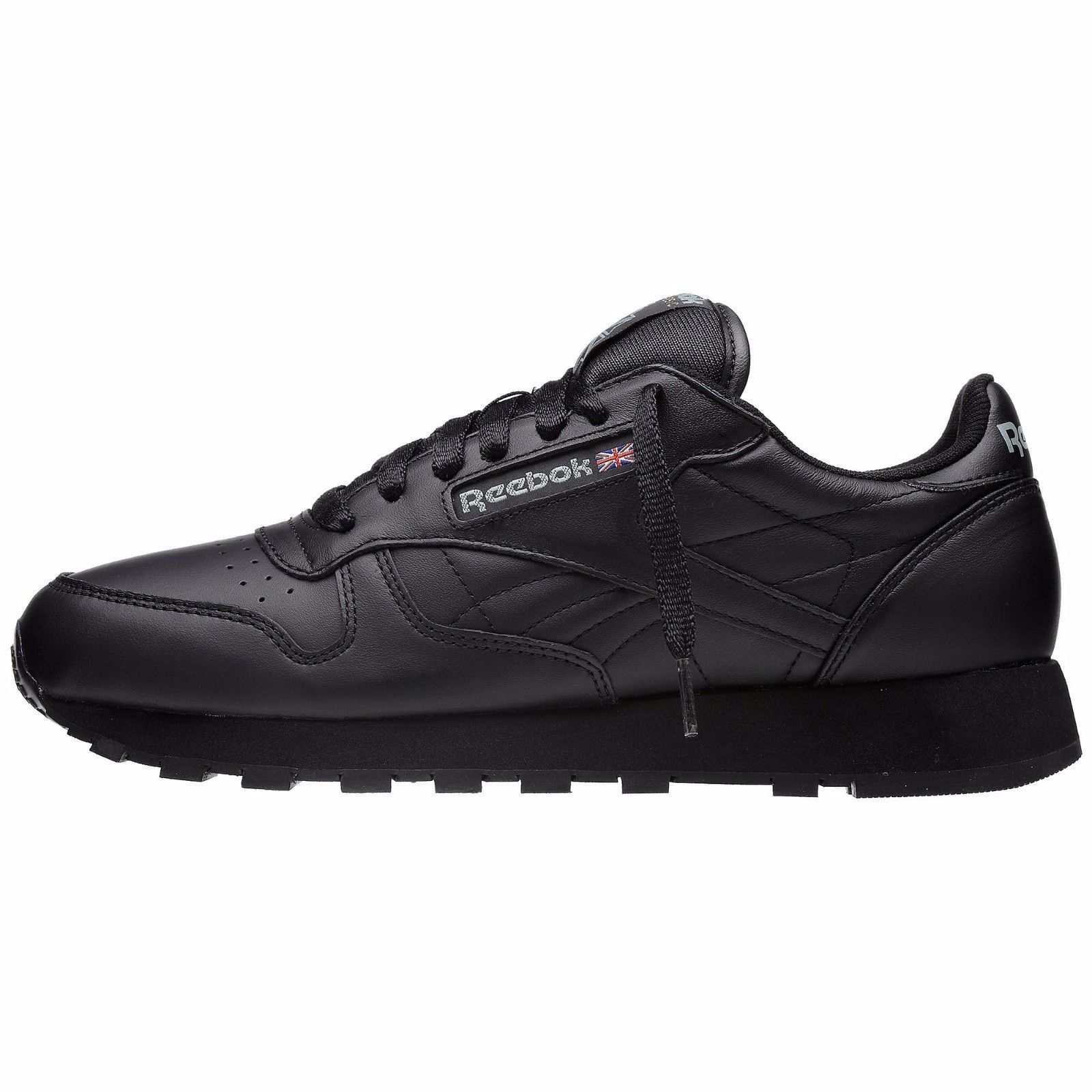 REEBOK CLASSIC LEATHER BLACK 116 MENS 