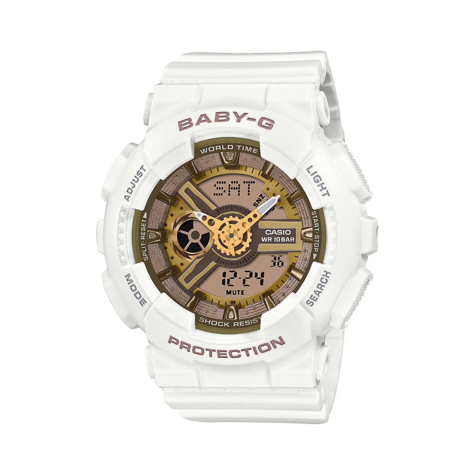 Pre-owned Casio Presents Lover's Collection 2022 Limited Lov-22a-7ajr White Pair Watch