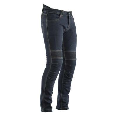 RST Reinforced Tech Pro Men's Denim Jeans Knee and Hip Armour Short Leg Dark Blu